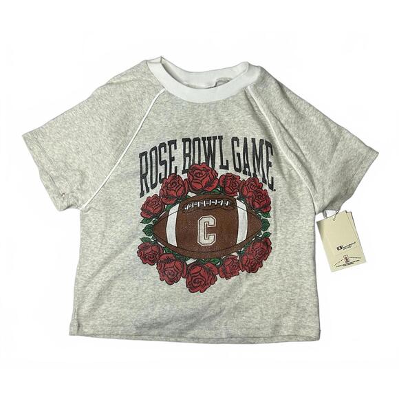 Champion Rose Bowl Game Graphic Short Sleeve Shirt Girls Large NWT - Picture 1 of 6